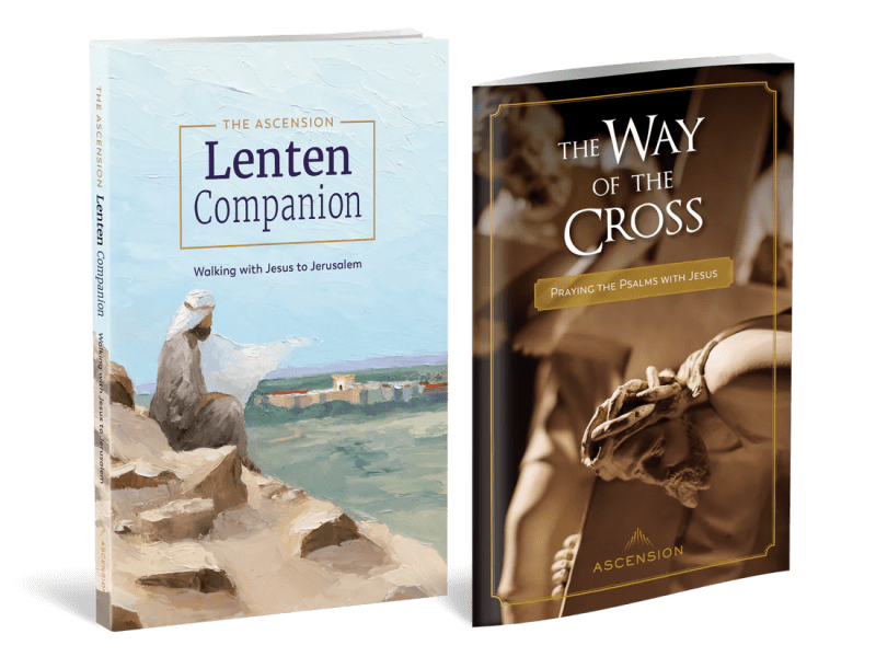 The Ascension Lenten Companion: Walking with Jesus to Jerusalem and The Way of the Cross&nbsp;Set
